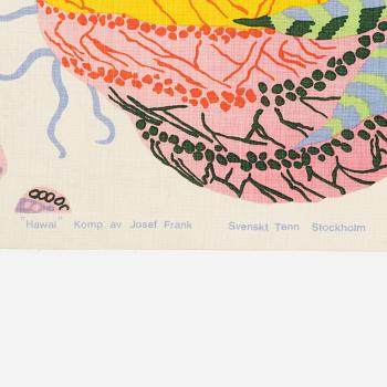 Josef Frank, rullgardin, "Hawaii", Svenskt Tenn.