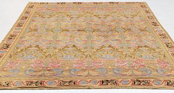 Reve de Desert, carpet, embrodery, Aubusson-style.