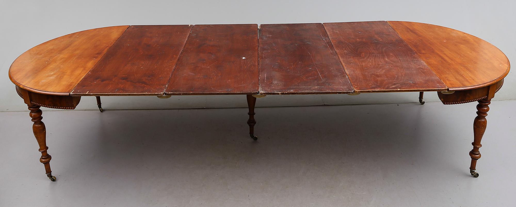 MATBORD, senempire, 1800-talets mitt.