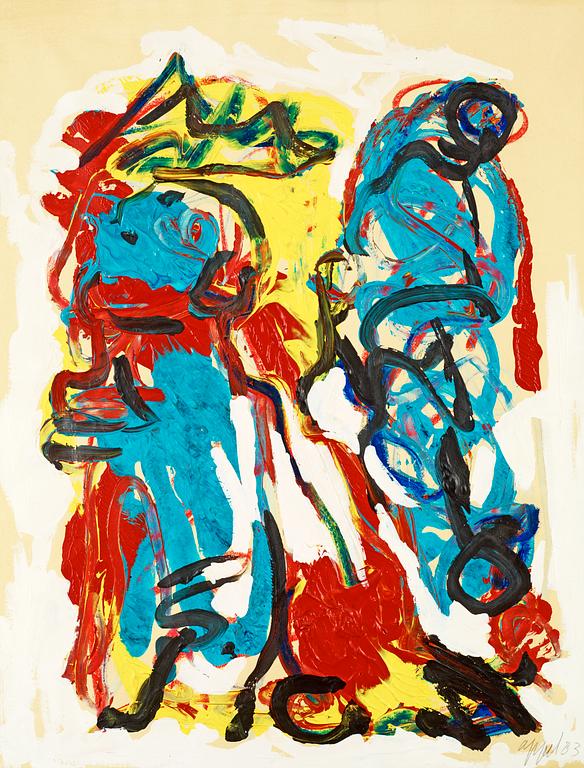 Karel Appel, Utan titel.