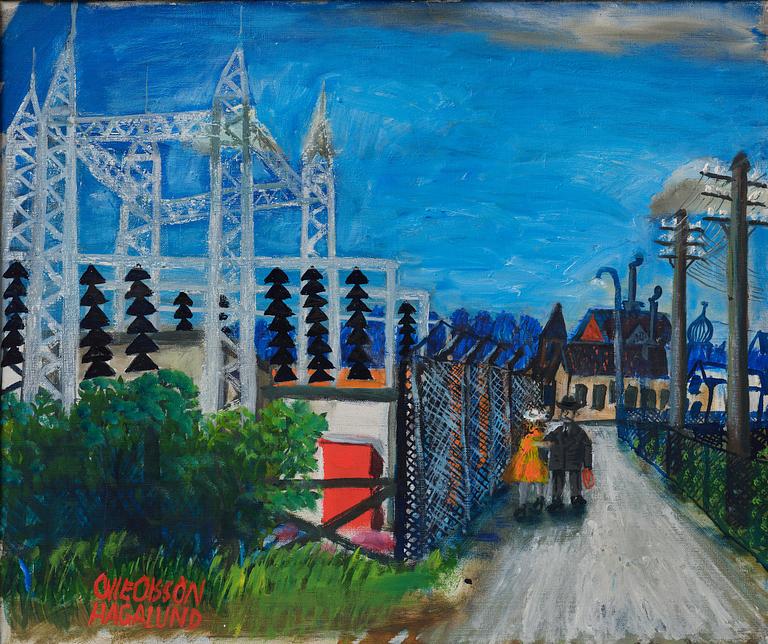 Olle Olsson-Hagalund, From Hjorthagen.