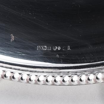 A set of 32 Swedish silver plates, marks of Ceson AB, K&EC, Göteborg and GAB, Eskilstuna, 1969-1974.