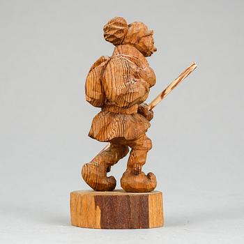 ÅKE SUNDQVIST, skulptur, trä, signerad och daterad 1944.