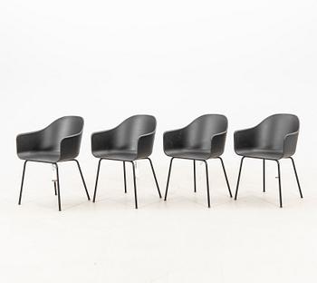 Norm Architects, armchairs, 4 pcs + 2, "Harbour dining chair", for Audo Copenhagen, 2020s.