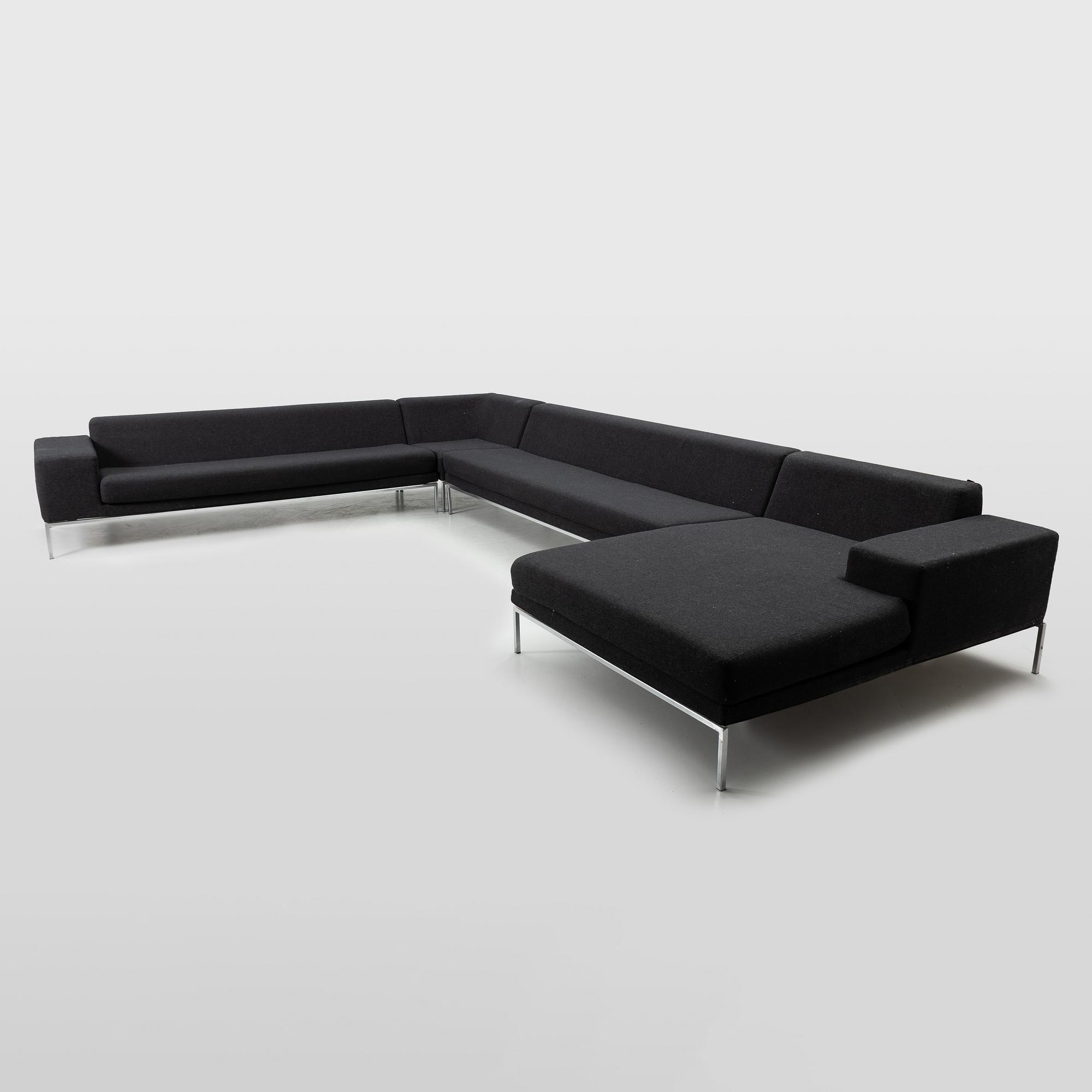 Eero Koivisto, a set of 4 sofa modules, "Hockney", David Design, Sweden, contemporary.