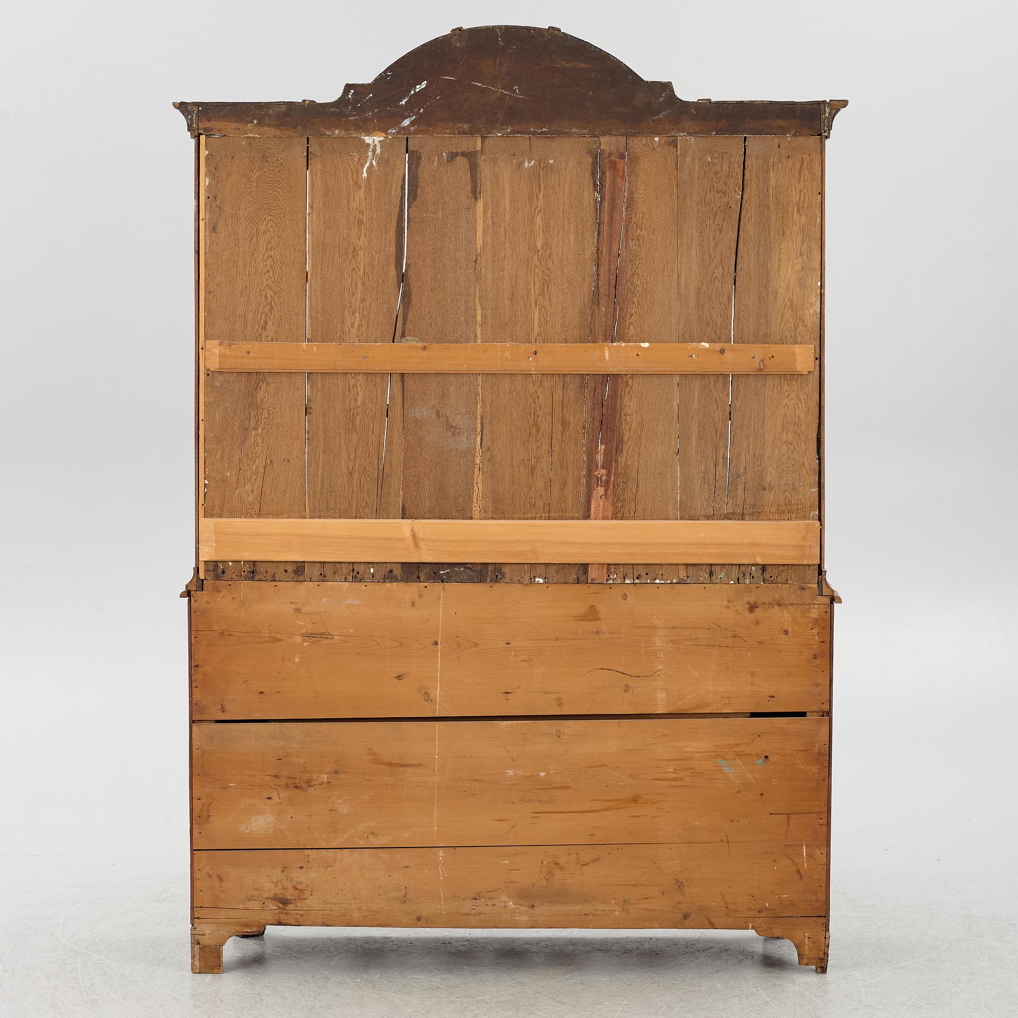 Display cabinet, 20th century, Louis XV style.