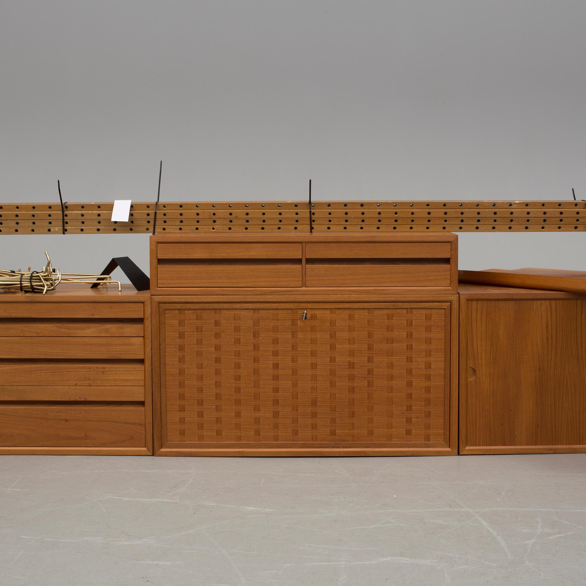 HYLLSYSTEM, "Royal system", Poul Cadovius, Danmark, 1960-talet.