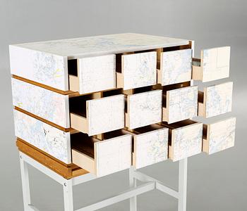 KARTOTEK / ARKIVSKÅP, 1900-talets andra hälft.