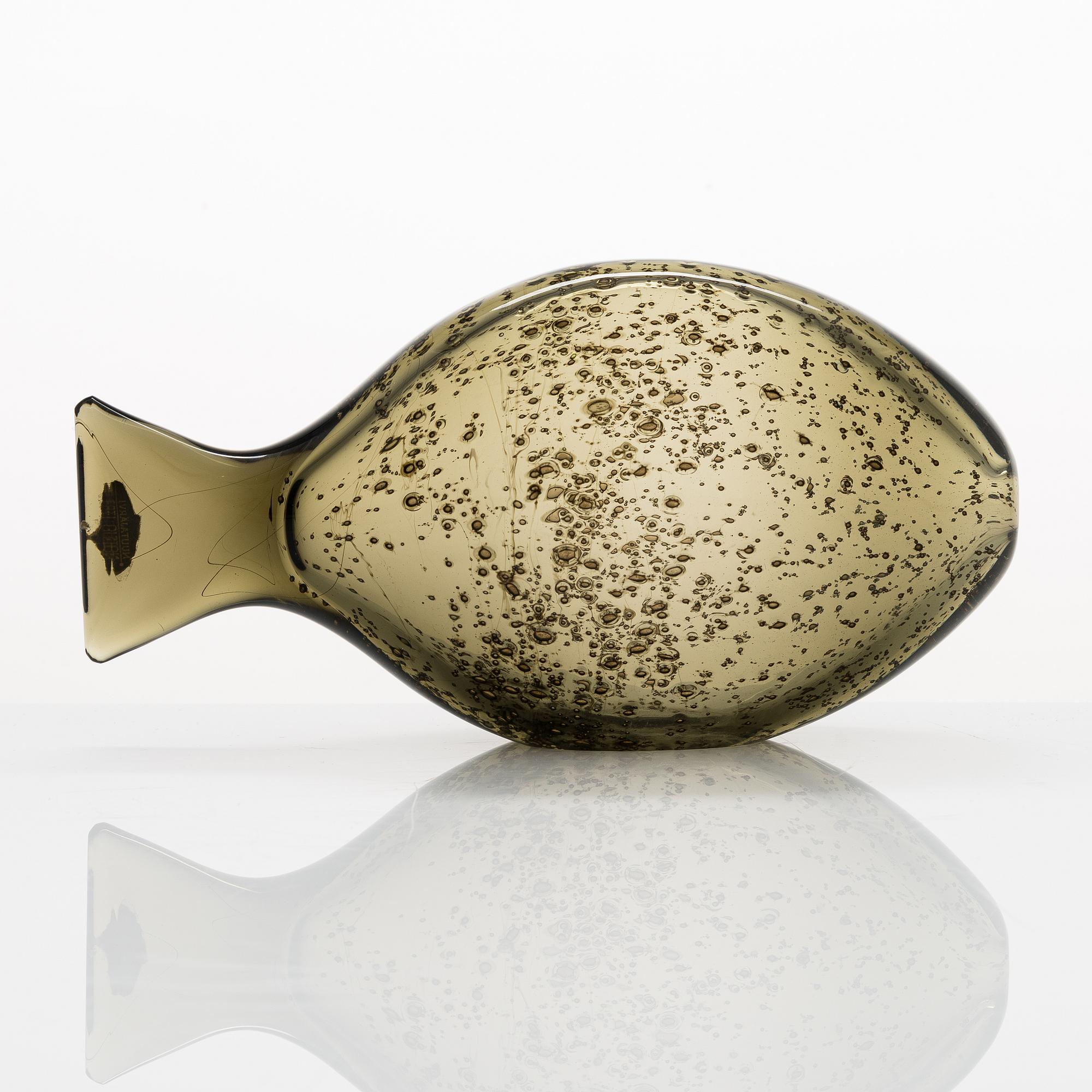 Kaj Franck, a 'KF 226' sculpture signed K. Franck Nuutajärvi Notsjö -56.