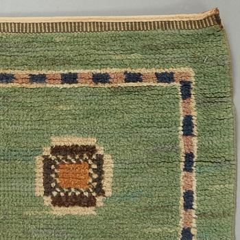 Märta Måås-Fjetterström, A CARPET, "Älgö", knotted pile, ca 127,5 x 95,5 cm, signed MMF.