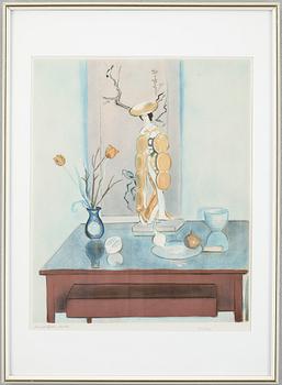 Einar Jolin · EINAR JOLIN, färglitografi, signerad, konstnärens provex.
