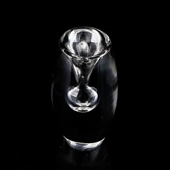 Tapio Wirkkala, glass vase, "Tokio", signed and dated -57.