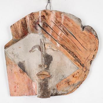 INGER WEICHSELBAUMER, skulptur, terracotta, signerad.