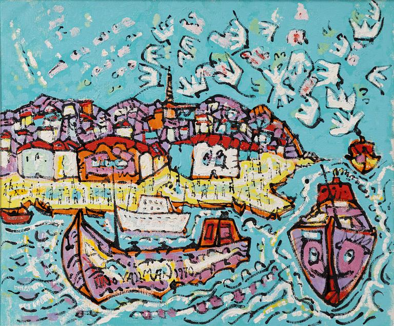 Uno Vallman, Exotisk hamn.