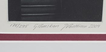 JUKKA VÄNTTINEN, mezzotint, signerad och numrerad 175/295 och daterad 2004.