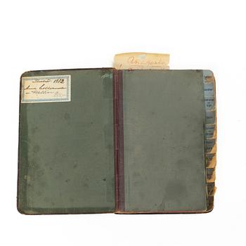 Åtta kok- och handböcker inkl. Cajsa Warg, 1780-1897.