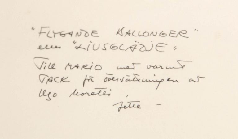 Jette Stoltz, Ballonger.