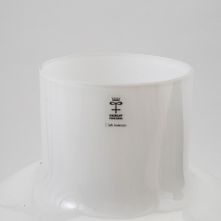 Carina Seth Andersson, vases, 2 pcs., "Pallo", Skruf.