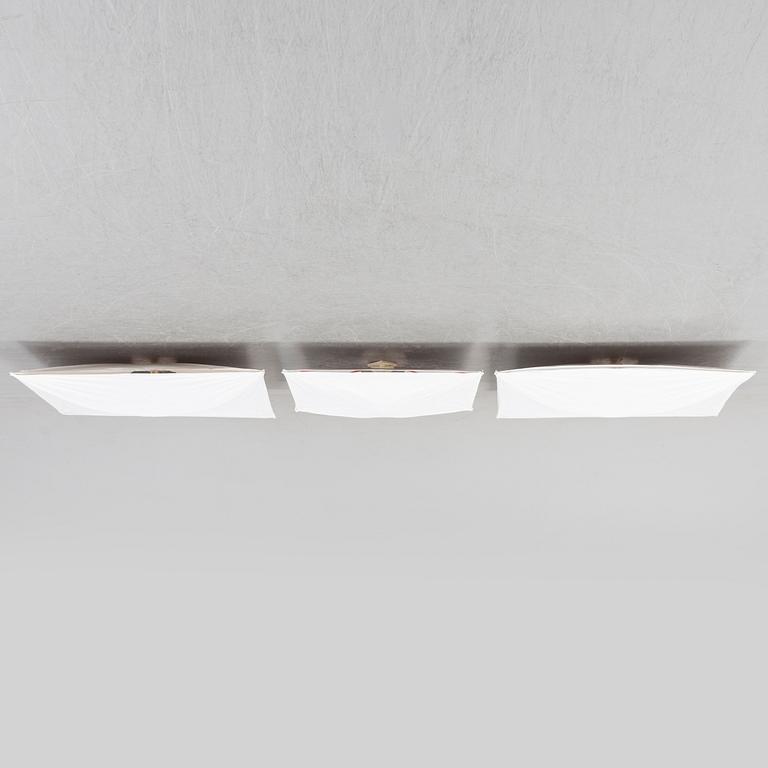 Tobia Scarpa, tak- / vägglampor, 3 st, "Ariette 1" samt "Ariette 2", Flos.