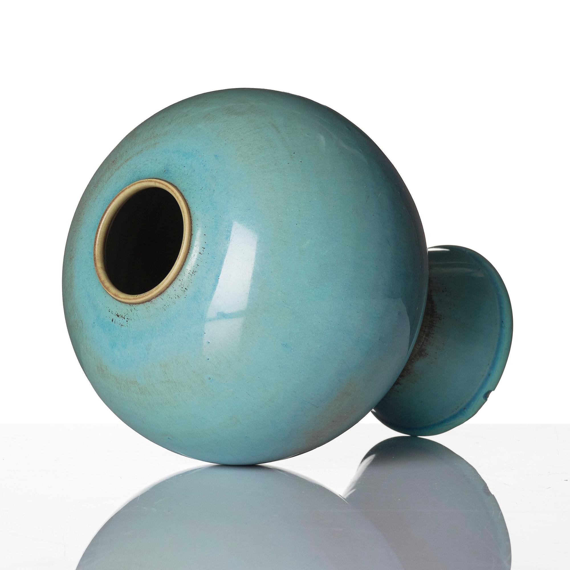 Stig Lindberg, a stoneware vase, Gustavsberg Studio, 1956.