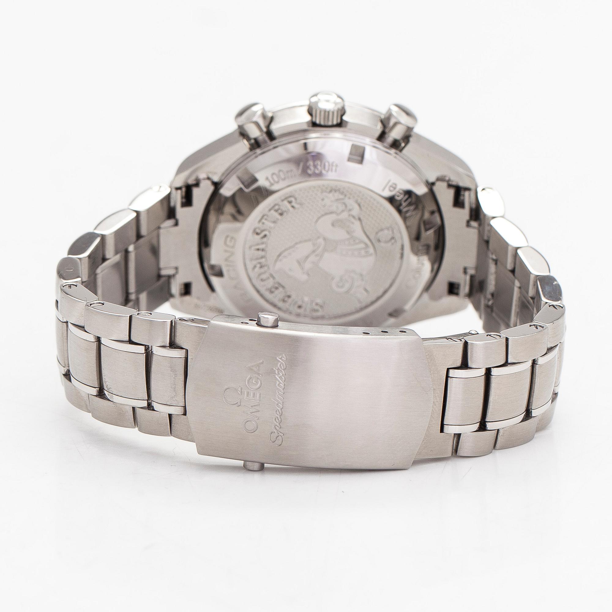 Omega, Speedmaster, Racing, kronograf, armbandsur, 40 mm.