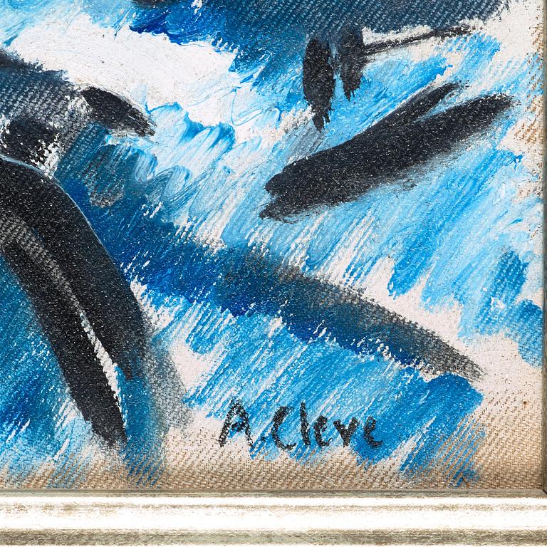 Agnes Cleve, Studie till "S:t Eriksbron".