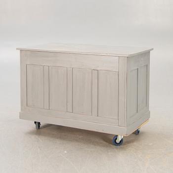 An early 1900s painted writing desk.