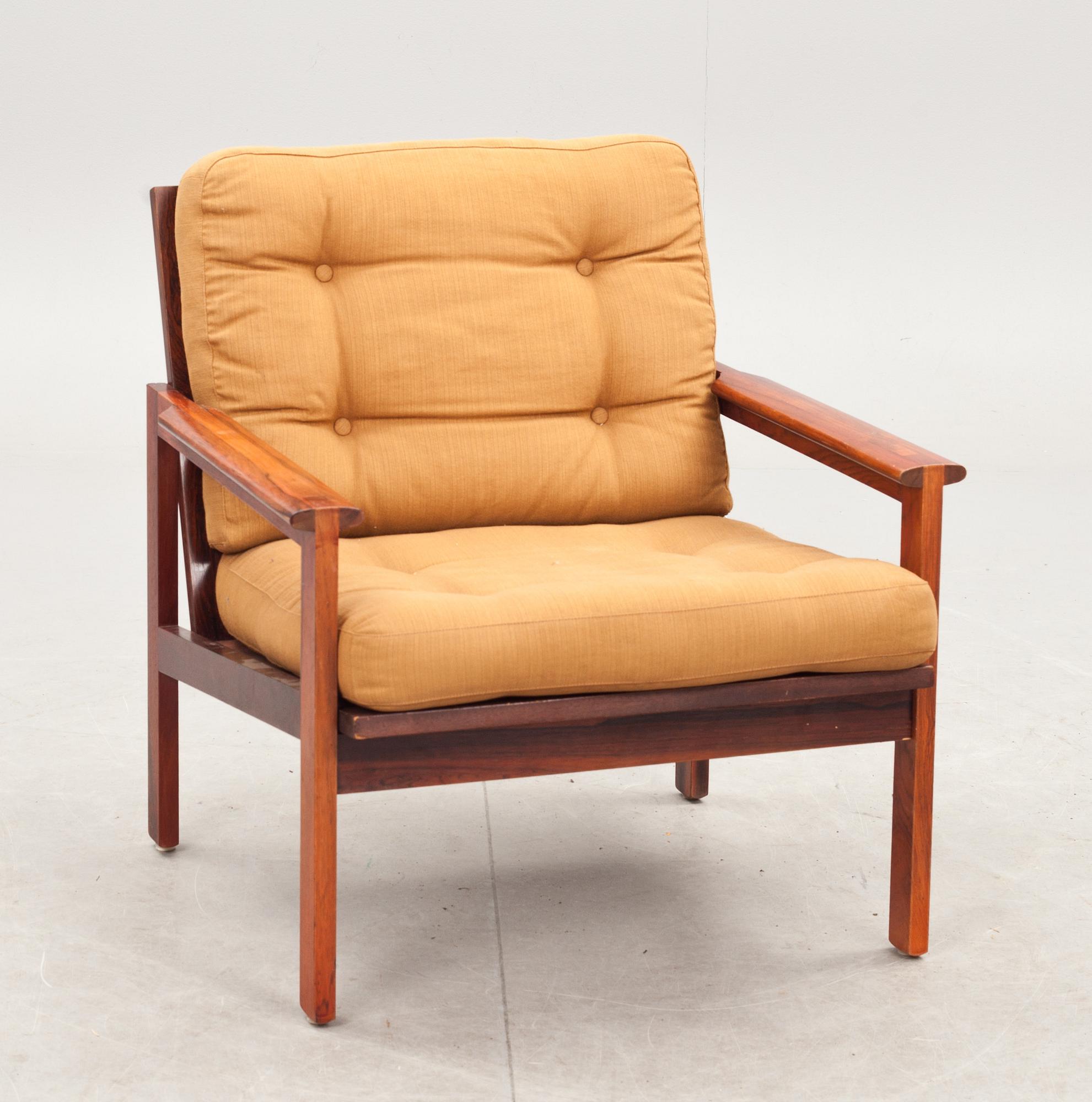 FÅTÖLJ, Danmark, 1900-talets andra hälft.