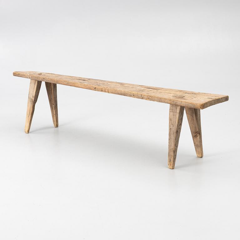 A bench, late 19th century.