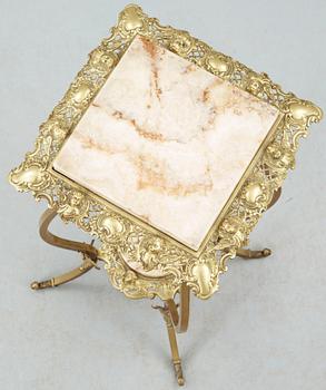 PIEDESTAL, mässing, 1800/1900-tal.