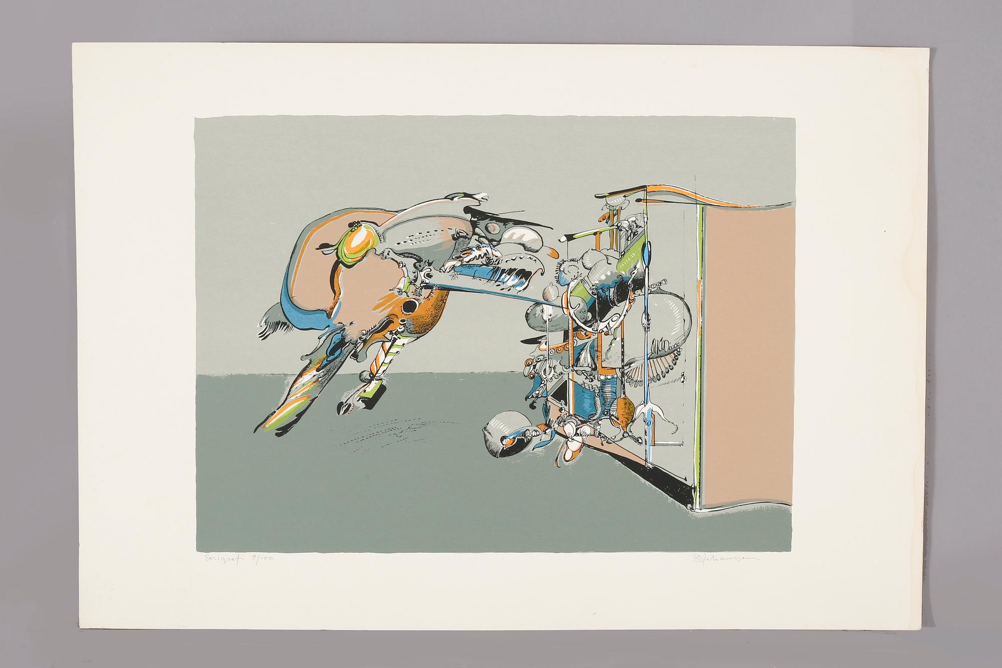 SVEN-ERIK JOHANSSON, 11 screenprints, signed and numbered.