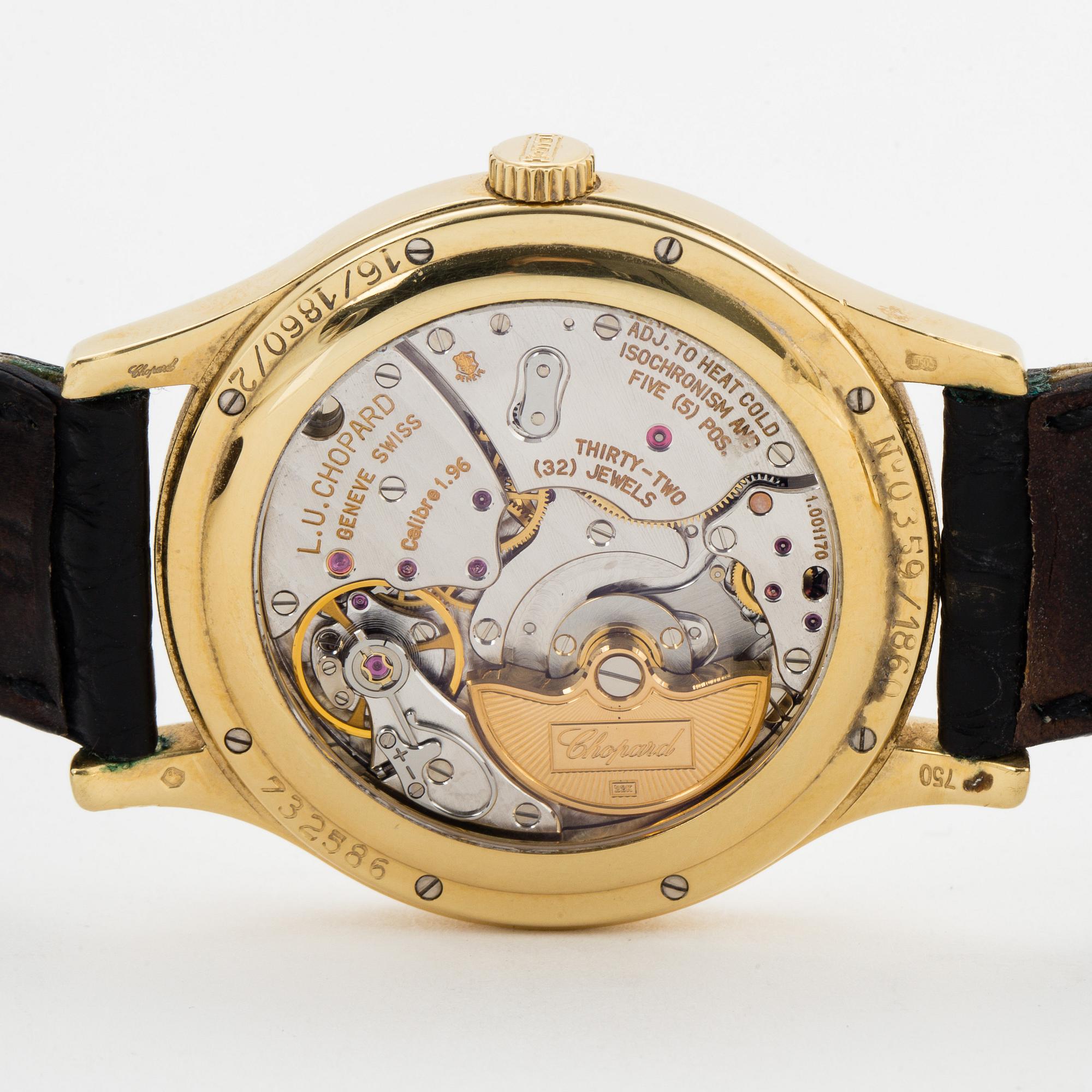 CHOPARD, 1860, armbandsur, 36 mm.
