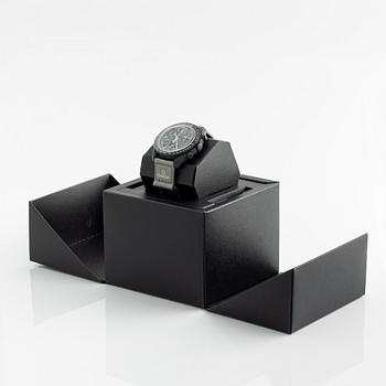 Swatch/Omega, MoonSwatch, Mission to Mercury, chronograph, wristwatch, 42 mm.