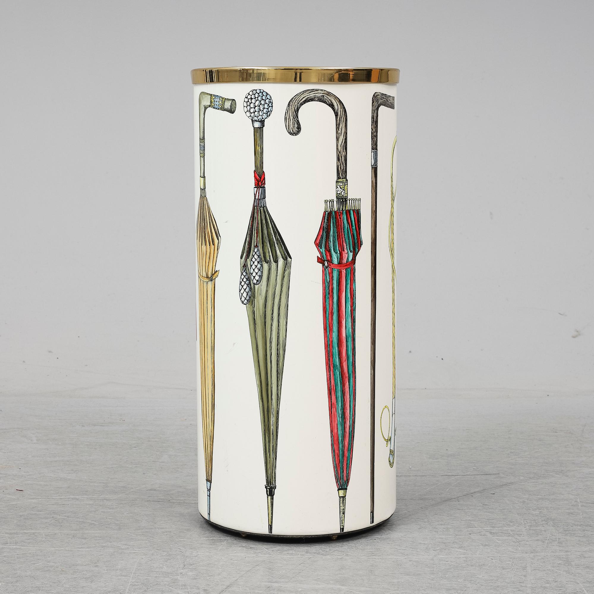 PIERO FORNASETTI, umbrealla Stand, Milano, Italy.