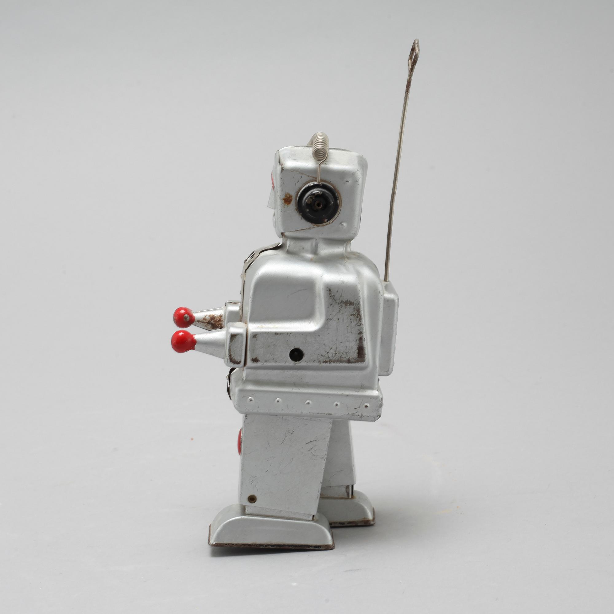 A 1950s Strenco Robot ST-1 from Germany.