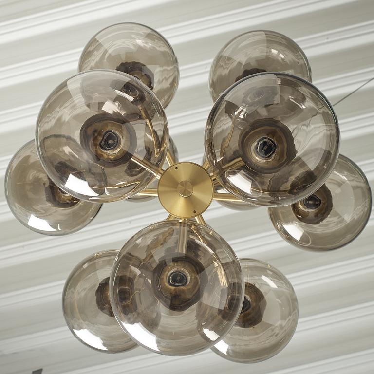 LUXUS, a ceiling lamp, mid 20th century.