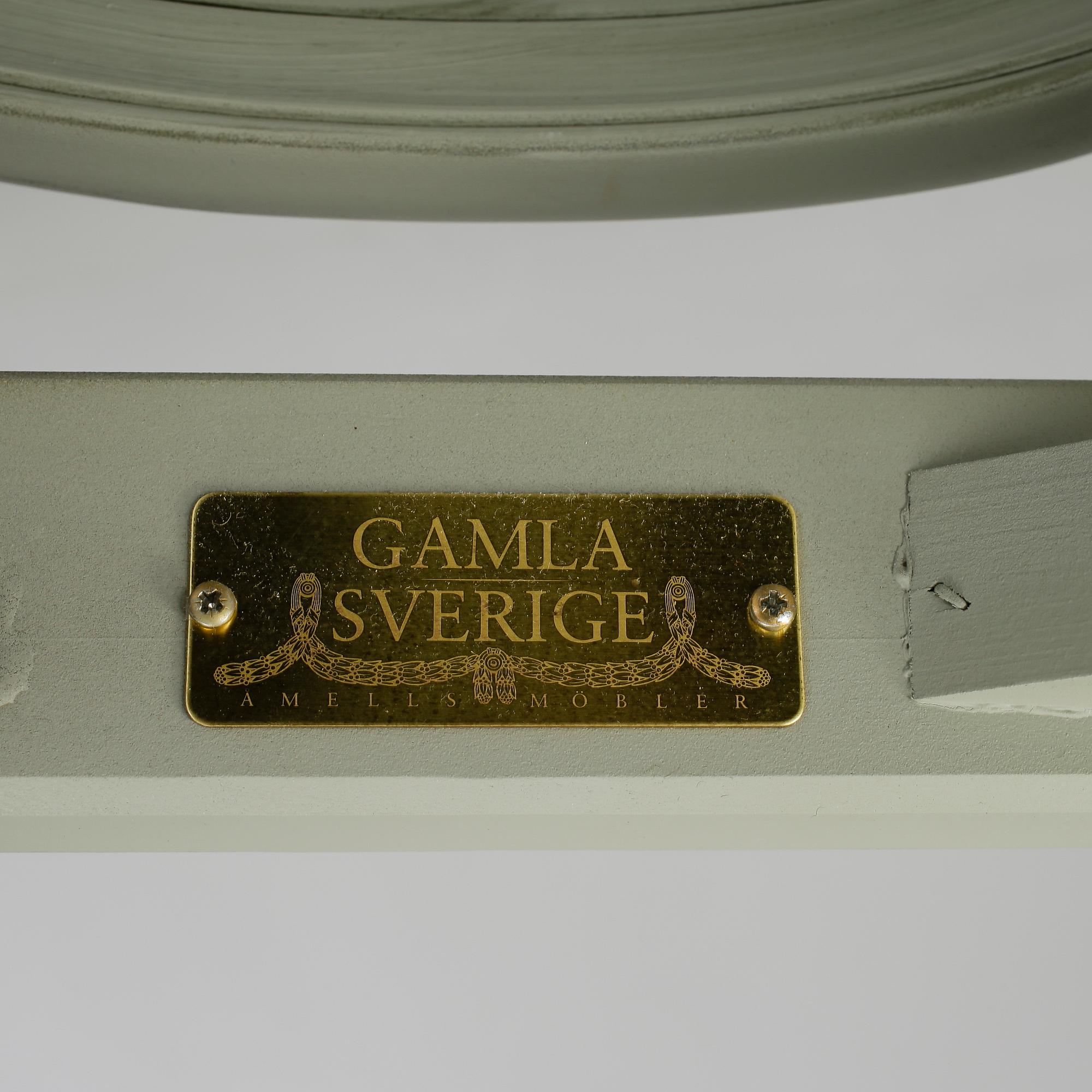 STOLAR, 10 st, "Gamla Sverige", Gustaviansk stil, Åmells, 1900-talets andra hälft.