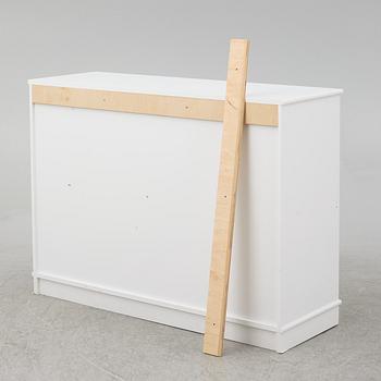 A chest of drawers/bookcase, Oliver Furniture.