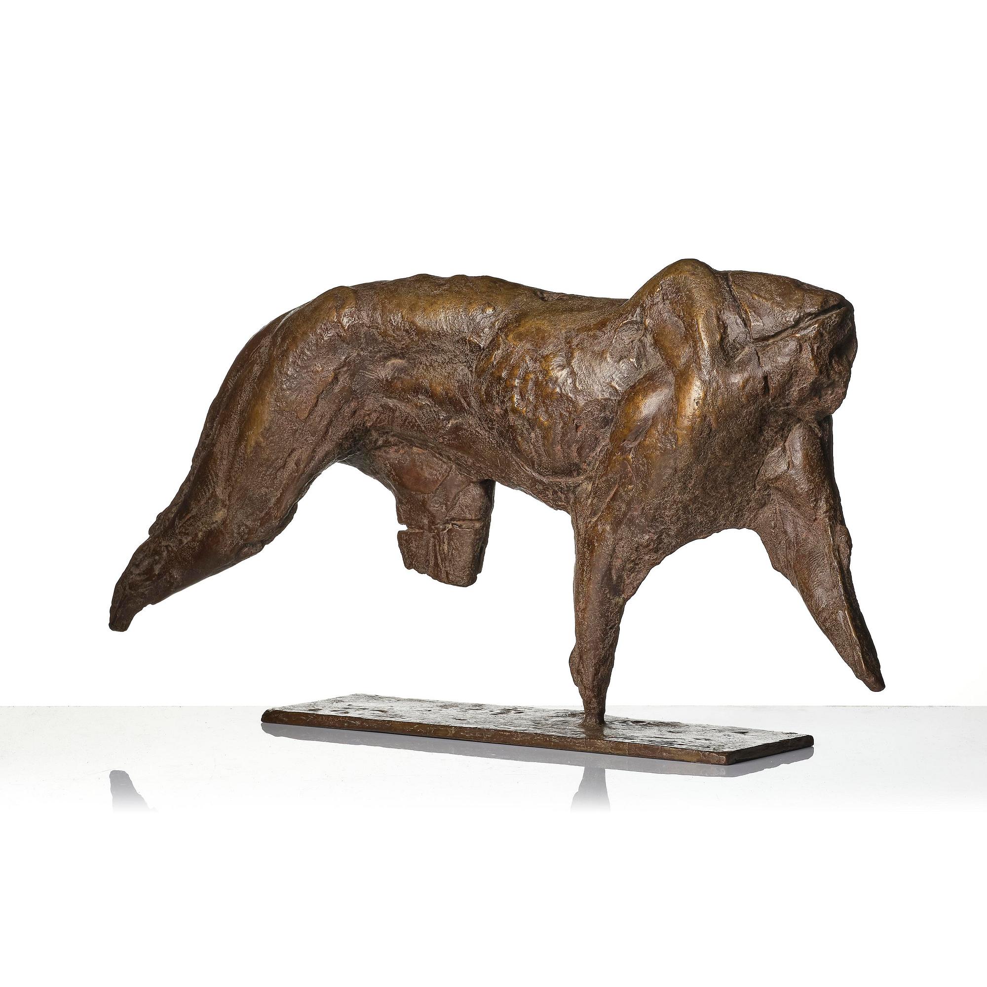 Dylan Lewis, "Leopard Walking (Fragment)".