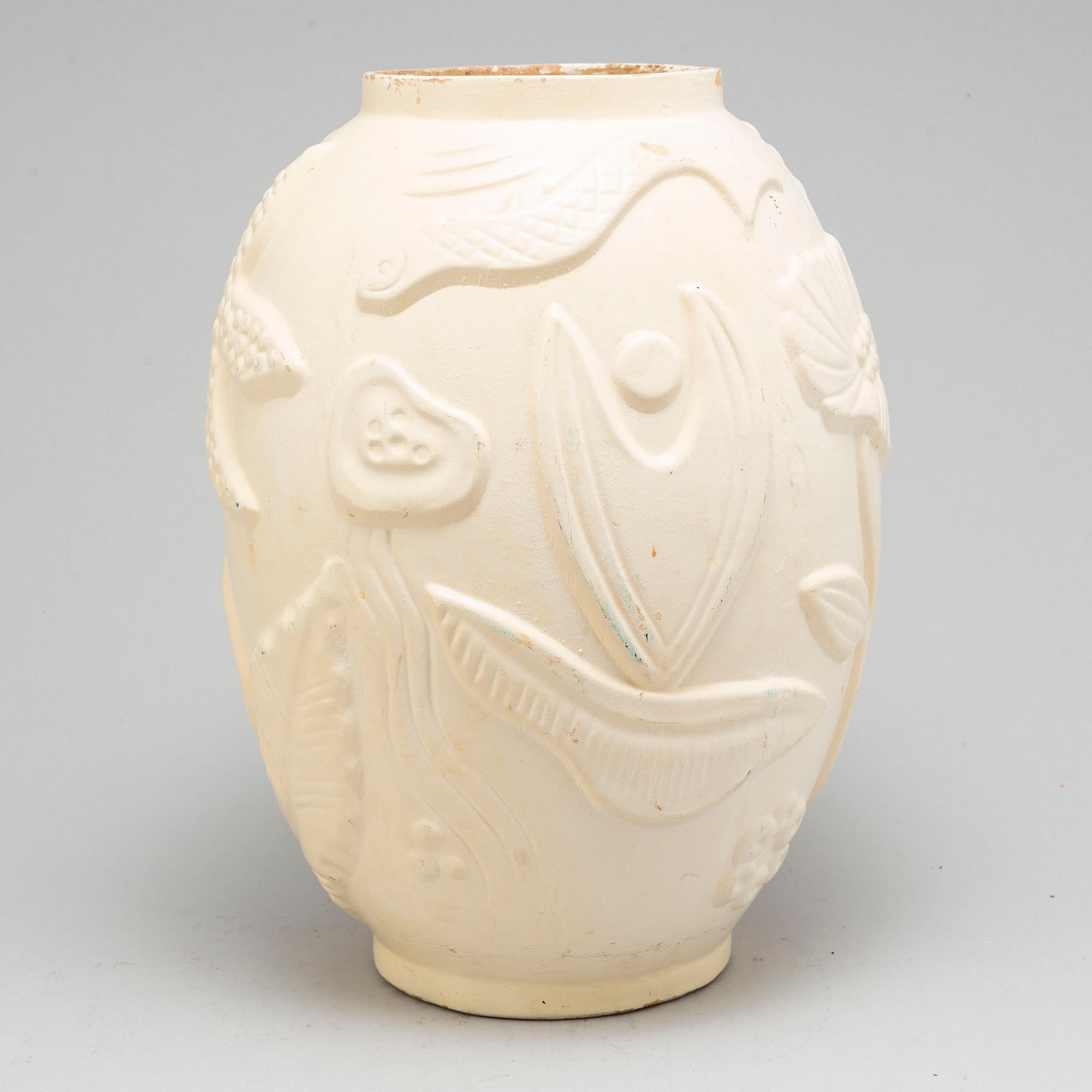 Anna-Lisa Thomson, , vas,  lergods, Upsala Ekeby, 1940/50-tal.
