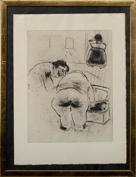 MARC CHAGALL (VITRYSSLAND), etsning.