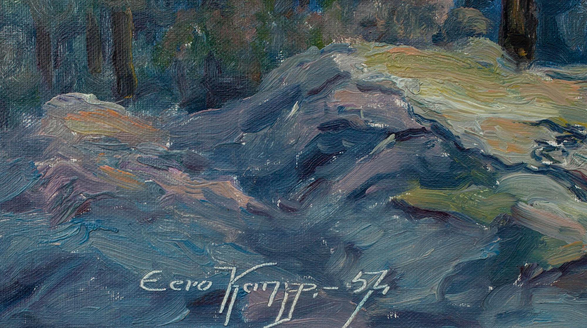 EERO KEMPPAINEN, olja på duk, sign. och dat. -54.