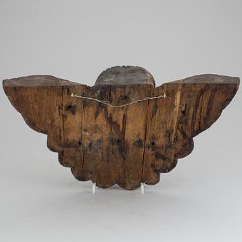 SKULPTUR, trä, 1700/1800-tal.