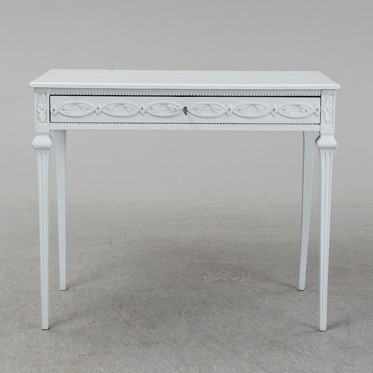 A late gustavian style table.