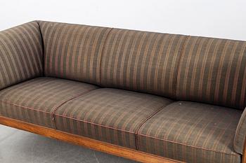 FRITS HENNINGSEN, a mahogany sofa mid 1900's.
