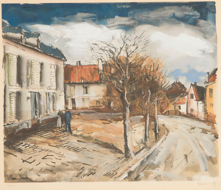 Maurice de Vlaminck, efter, Byscene.
