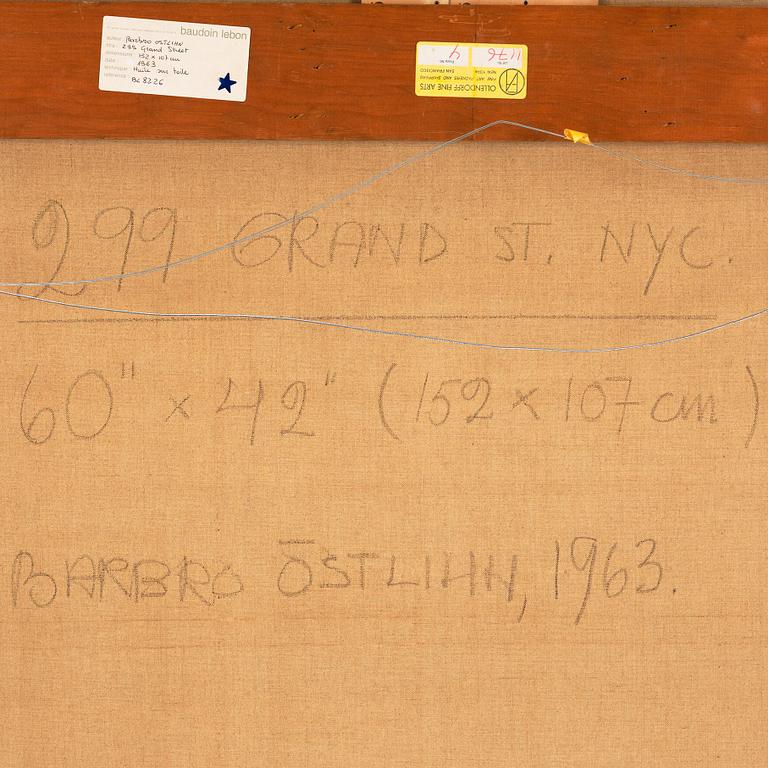 Barbro Östlihn, "299 Grand St. NYC.".