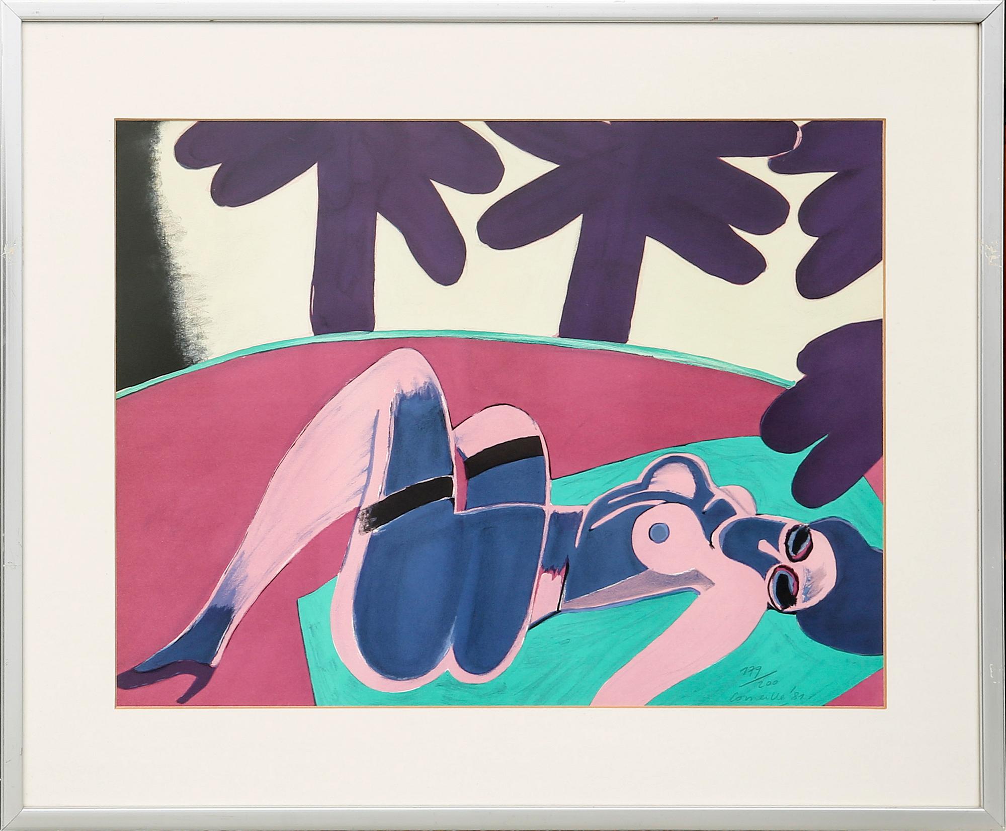 Beverloo Corneille, Reclining Woman.