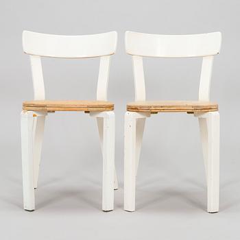 Alvar Aalto, stolar, 2st, "69" för O.Y. Huonekalu- ja Rakennustyötehdas A.B. 1940-tal.