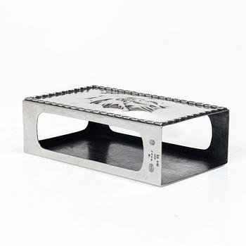 Georg Jensen, A silver matchbox case, model 83, Copenhagen 1919.